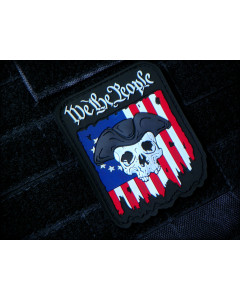 We the People 3D PVC Patch