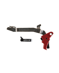 Apex Tactical Glock Action Enhancement Trigger Kit - Slim Frame - Red
