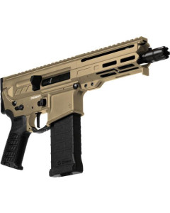 Cmmg Pistol Dissent Mk4 5.7x28 - Mm 6.5" 32rd Coyote Tan