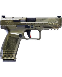 CANIK METE SFT Compact Pistol - Cerakote/Green Bomber Finish | 9mm | 4.5" Barrel I 2 Magazines - 20rd and 18rd Magazine