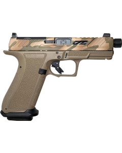Shadow Systems XR920 Elite FDE - 9mm Optic Cut threaded Camo Slide
