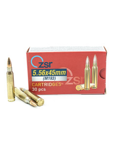 ZSR 5.56x45 NATO M193 55gr FMJ 30rd, Buy 6 Get 1 Free, or 1500rd Case!