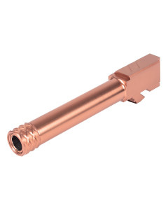 ZEV Technologies, Pro Barrel, Threaded, 9MM, For Glock 19 (Gen1-5), Bronze Finish