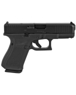 Glock G19 Gen 5 MOS Compact 9mm 15+1 4.02" Black GMB Barrel, Black nDLC MOS Cut/Serrated Slide, Black Polymer Frame w/Picatinny Rail, Black Textured w/Interchangeable Backstrap Grip, Ambidextrous