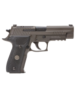 Sig Sauer P226 Legion Full Size Frame 9mm Luger 15+1, 4.40" Black Carbon Steel Barrel, Legion Gray Cerakote Optic Ready/Serrated Stainless Steel Slide, Legion Gray Elite Cerakote Legion Gray Cerakote Aluminum with Picatinny Rail & Beavertail