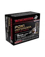 Winchester 9mm 124gr +P PDX1 Defender Bonded JHP 20rd Box