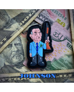Zero Fucks Action Heroes ‘POINT BREAK’ PVC Mini Patch - Johnson