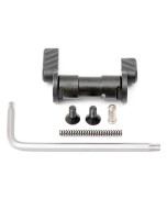 Battle Arms Development, Inc. Ambidextrous Safety Selector 2 Lever Kit, Standard and Short Levers, Fits Short Throw Compatible ARReceivers Only, 45 Degree Short Throw, Black Finish, 100-009-866