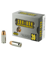 CorBon Self Defense, 45ACP, 230 Grain, Jacketed Hollow Point, +P, 20 Round Box 45230