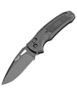 Hogue Sig K320 Nitron 3.5" Black Drop Point Folding Knife