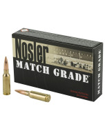 NOSLER Custom Competition, 6.5 Grendel, 123 Grain, Rifle Ammunition, 20 Round Box 44501