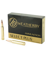 Weatherby Select Plus Ammunition, 300 Weatherby Magnum, 180 Grain, Nosler Partition, 20 Round Box N300180PT
