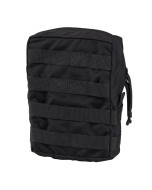 CHASE TACTICAL GENERAL PURPOSE VERTICAL UTILITY POUCH - LARGE - BLACK