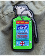 Dangerous Goods Purell Grenade Crowd Sanitizer PVC Morale Patch