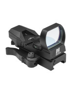 Red Reflex Sight/4 Reticles/Qr Mnt/Blk