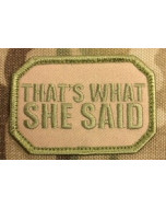 That's What She Said - Patch