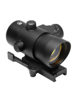 1X40 Red Dot Sight With Built In Red Laser/Quick Release Weaver Mount