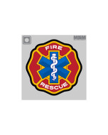 Fire Rescue PVC Patch
