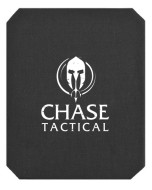 Chase Tactical 3S9 Level III++ Rifle Armor Plate NIJ 06 Certified-DEA Compliant (SINGLE CURVE)