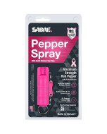 SABRE Campus Safety Pepper Spray, Gel, .54oz, Pink