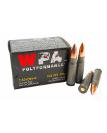 Wolf 7.62x39mm 123gr FMJ Steel Case Rifle Ammo - 20rd box