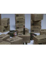 Barnaul 7.62x39 123gr FMJ Steel Case/ Lacquered/Non-Corrosive/Range Safe