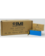 IMI 5.56 NATO 69gr Sierra BTHP 20rd Box