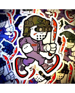To The Grave "Lil Jason" Sticker