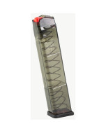 ETS 40 S&W 24rd Magazine, For Glock 22/23/27 - Carbon Smoke