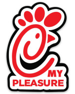 To The Grave "My Pleasure" Sticker