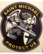 Saint Michael Modern Decal