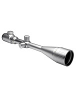 Shooter II Series 6-24X50Aoe Red Ill. Silver Scope Mil-Dot/Green Lens/Ring