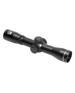 Pistolero Series 2.5X30E Red Ill. Black Pistol Scope/Blue Lens/Ring