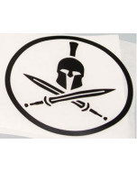 Spartan Helmet Decal