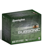 Remington Subsonic 22 LR 40gr HP 225rd Box