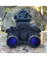 Big Luau RNVG White Phosphor Dual Tube NVG Bundle with FREE Bump Helmet and Wilcox Mount - FREE Witt Machine Suppressor with Purchase!!!