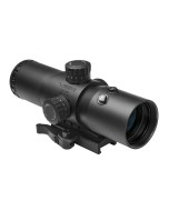 Cbt Series 3.5X40 Scope With Integrated Red Laser/Blue Ill./Mil-Dot/Green Lens